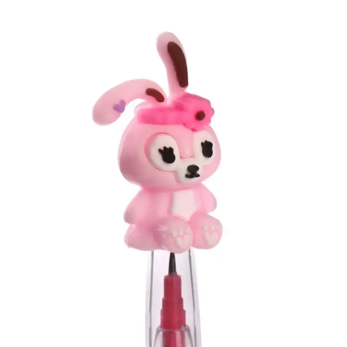 Карандаш - прикол Calligrata &laquo;Зайка&raquo;, секционный, МИКС