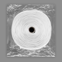 Шторная лента 60мм&times;50&plusmn;1м фиксированная сборка матовая 2 шнура