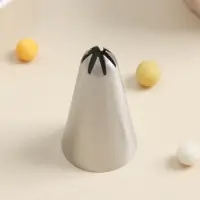 Насадка кондитерская &laquo;Закрытая звезда&raquo;, d=3 см, выход 0,3 см, нержавеющая сталь