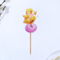 Топпер для украшения кулича &laquo;Яркой Пасхи!&raquo; на пасху, 7,7 х 4,5 см