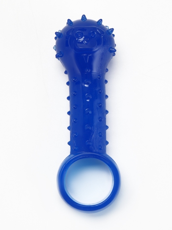 Игрушка-дразнилка "Поймай меня!", прозрачная, PP, 9,5 см, синяя