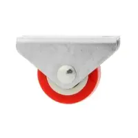 Ролик выкатной CAPPIO, прорезиненный, d=24 мм, 20 шт.