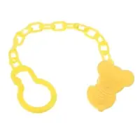 Держатель для соски - пустышки, на цепочке, цвет МИКС