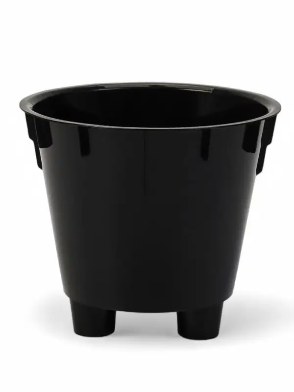 Горшок для цветов "Rosemary" D-23 см, 5 л с дренажной вставкой, белый