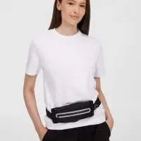 Спортивная поясная сумка Springa, черная