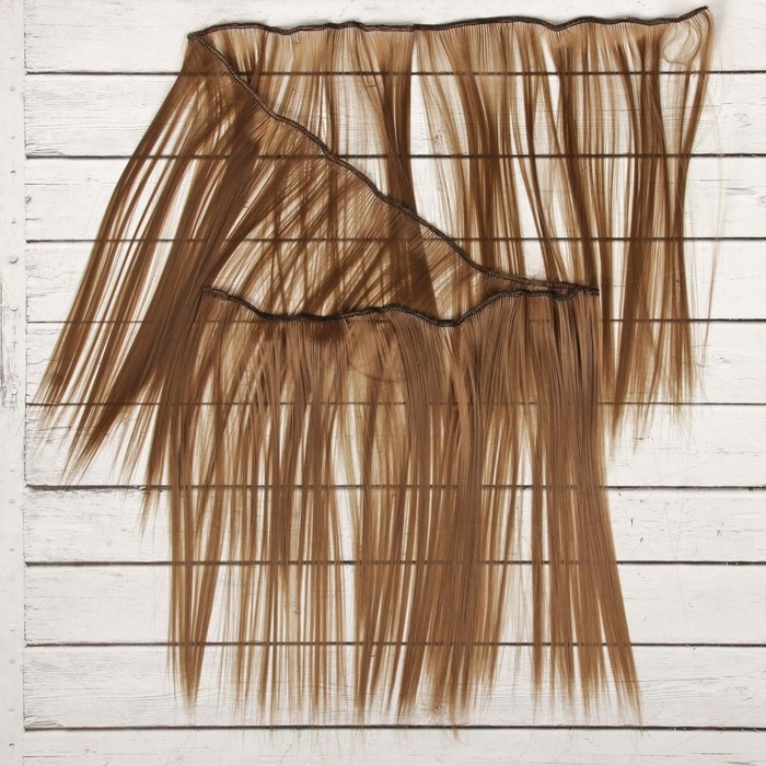 Волосы - тресс для кукол &laquo;Прямые&raquo; длина волос: 25 см, ширина: 100 см, цвет № 18Т