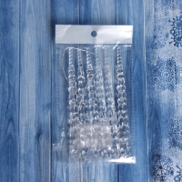 Ёлочные игрушки &laquo;Сосулька люкс&raquo; (набор 6 шт), 15 см