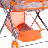 Коляска для кукол универсальная &laquo;Лисички&raquo;, металлический каркас