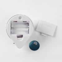 Фонарь-светильник, 80 лм, COB, 3 ААА, магнит, клейкая основа, 7.5 х 9.2 х 5.5 см