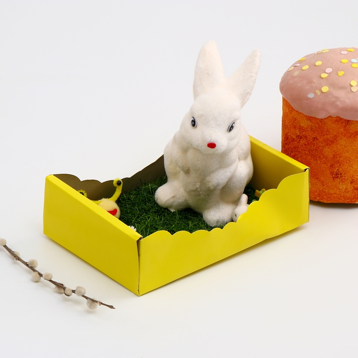 Пасхальный декор &laquo;Зайчик на травке&raquo; 24 &times; 19 &times; 23 см