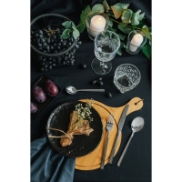 Вилка столовая из нержавеющей стали &laquo;Тайфун&raquo;, длина 20 см, цвет серебряный