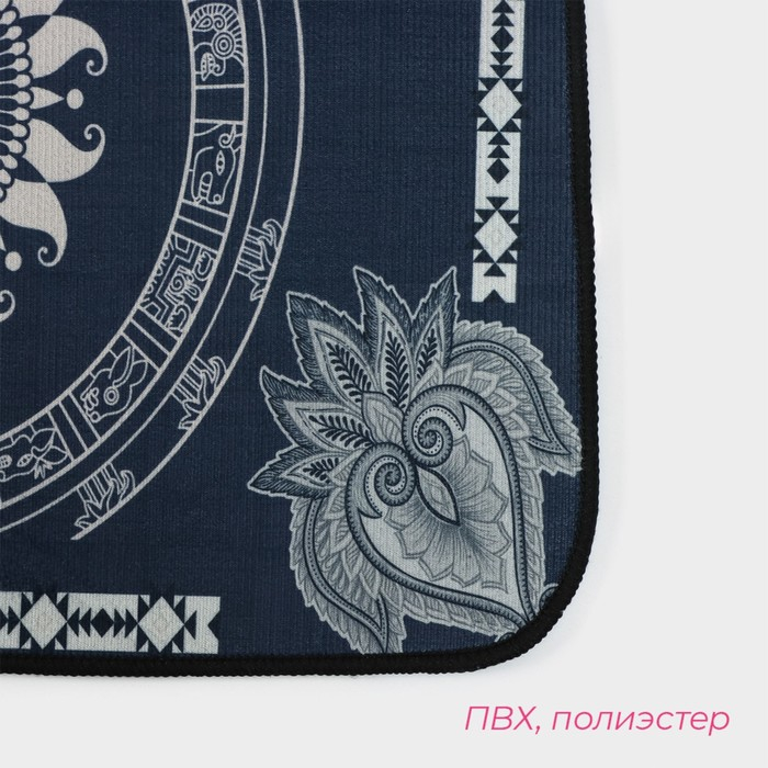 Коврики для ванной и туалета Доляна &laquo;Адуор&raquo;, 2 шт: 50&times;78 см, 40&times;50 см, цвет серый