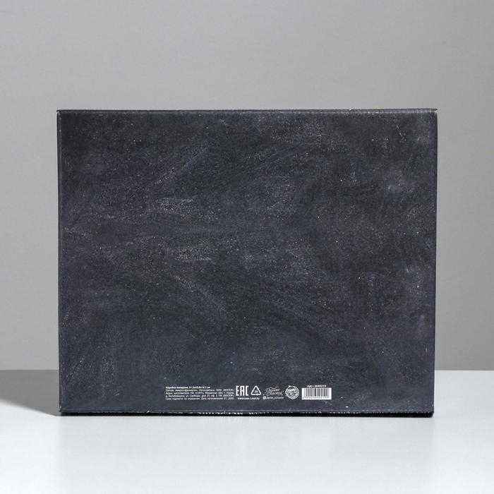 Коробка подарочная складная, упаковка, &laquo;Любовь Счастье Удача&raquo;, 31 х 25.5 х 16 см