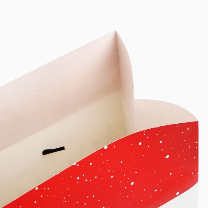 Пакет-коробка &laquo;Весёлого Нового года&raquo;, 28 х 20 х 13 см