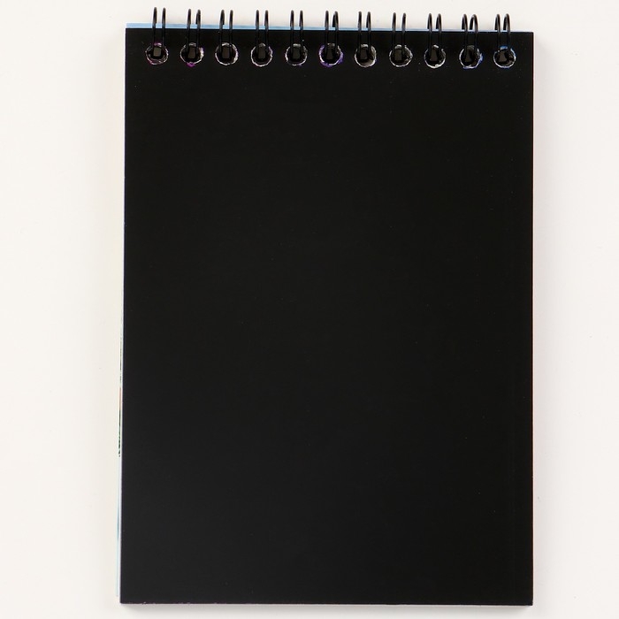 Блокнот - гравюра на новый год &laquo;Снегурочка с лисичкой&raquo;, 10 листов, лист наклеек