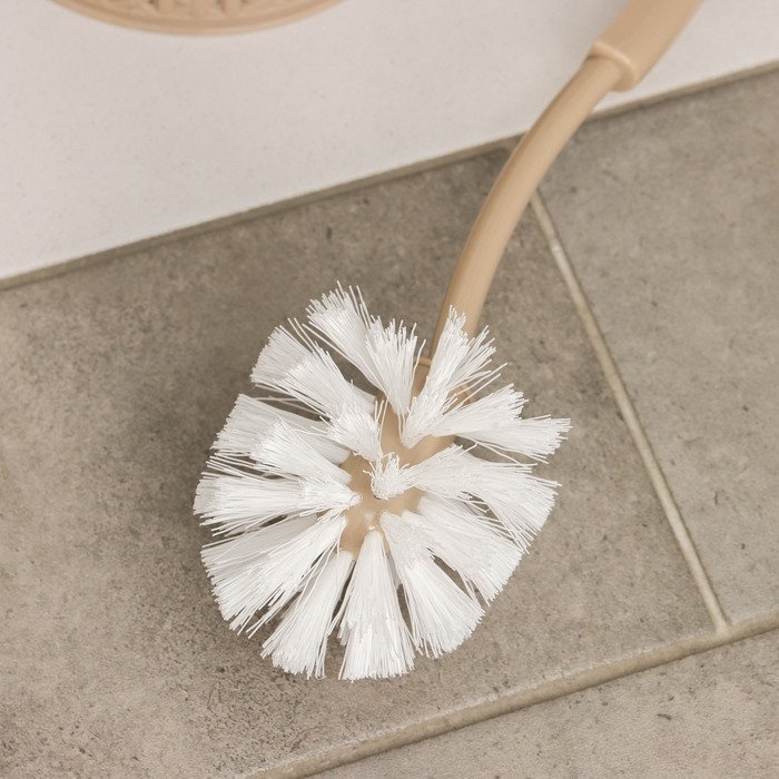 Ёршик для унитаза с подставкой Svip &laquo;Практик. Ротанг&raquo;, 14&times;14&times;40 см, цвет МИКС