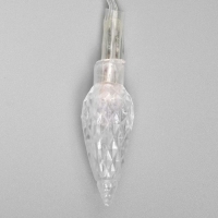 Гирлянда &laquo;Нить&raquo; 5 м с насадками &laquo;Шишки&raquo;, IP20, прозрачная нить, 20 LED, свечение мульти (RG/RB), мигание, 220 В