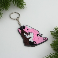 Брелок для ключей , резиновый, аниме &laquo;Чиби&raquo;, 6,2 х 5,3 см