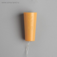 Гирлянда &laquo;Нить&raquo; 2 м роса с пробкой, IP20, серебристая нить, 20 LED, батарейки LR44х3 (в комплекте), свечение фиолетовое