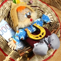 Оберег - панно &laquo;Нафаня&raquo;, микс