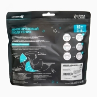 Многоразовый подгузник &laquo;Наш цветочек&raquo;, 3-15 кг, цвет розовый, Крошка Я