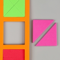 Набор фигурок из EVA "Геометрия"  МИКС