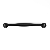 Ручка-скоба WAVE PC173BL, м/о 128 мм, цвет чёрный