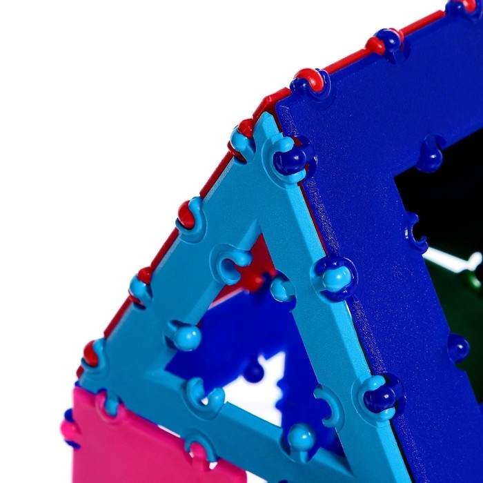 Конструктор ТИКО &laquo;Геометрия&raquo;, 155 деталей, 6 колёс