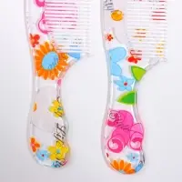 Расчёска, 19.2(&plusmn;1) &times; 4.5 см, рисунок МИКС