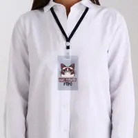 Чехол для бейджа &laquo;Нас тупило утро&raquo;, 6,5 х 10,4 см