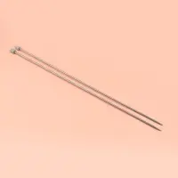 Спицы для вязания, прямые, d=3 мм, 35 см, 2 шт.