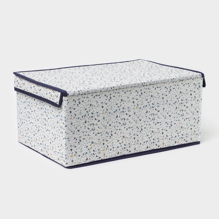 Короб для хранения Доляна &laquo;Мармелад&raquo;, 45&times;30&times;20 см, цвет белый
