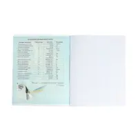 Тетрадь предметная 48 листов в клетку Calligrata, &laquo;Футбол. Геометрия&raquo;, обложка мелованный картон