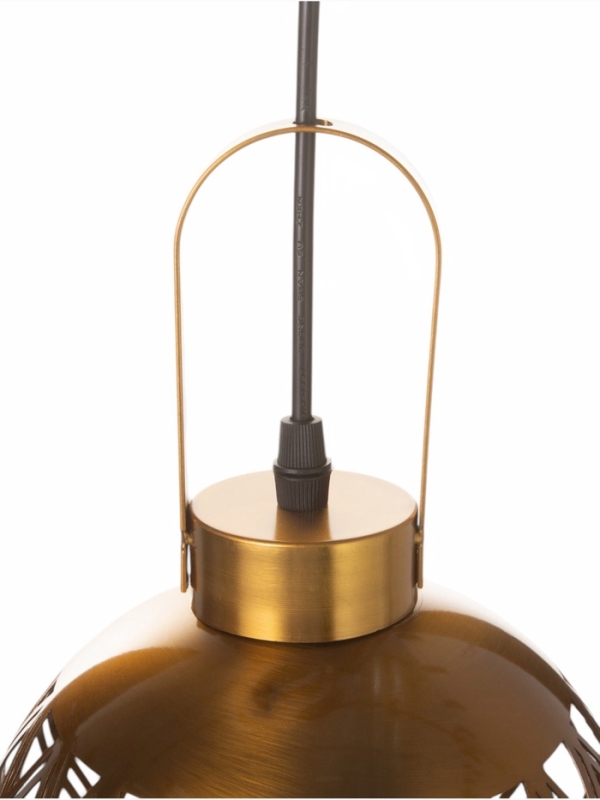 Светильник Paula 1х40Вт Е27 медь 20х20х25см