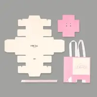 Коробка-пакет под бижутерию &laquo;Самой нежной&raquo;, 7.5 х 7.5 х 3.5 см