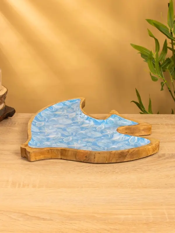 Блюдо сервирочное &laquo;Рыбка&raquo;, дерево