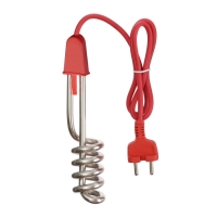 Электрокипятильник Luazon LEK 03, 750 Вт, спираль пружина, 16х3 см, 220 В, красный