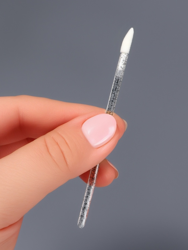 Аппликаторы для помады и блеска, набор - 50 шт, 9 см, цвет чёрный