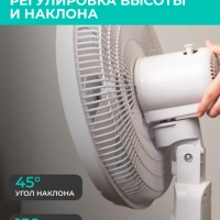 Вентилятор напольный для дома с пультом T-SF1608RC