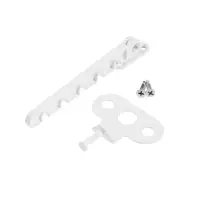 Ограничитель открывания для окна ТУНДРА, металлическая гребенка, 5-ти позиционная, 1 шт