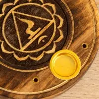 Подставка под благовония "Чакра" дерево 10 см