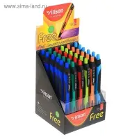 Ручка шариковая, автоматическая Vinson &laquo;Оригинал&raquo;, 1.0 мм, стержень масляный синий, МИКС