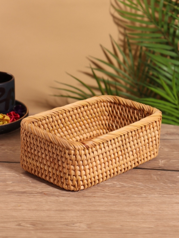 Корзина, 20х14х7 см, ротанг