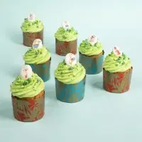 Форма для кулича бумажная &laquo;Сказочный лес&raquo;, 6&times;4.5 см, МИКС