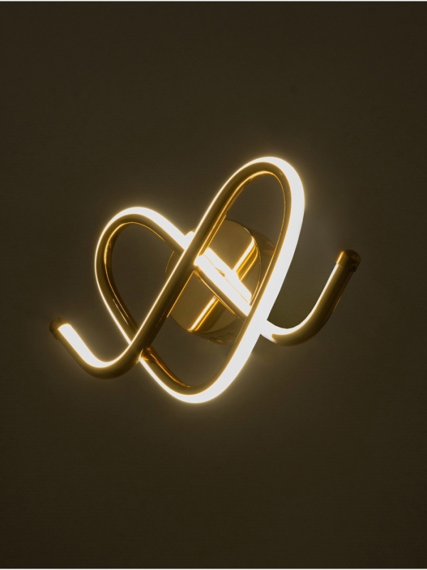 Бра Willa 14Вт LED 4000-6000К золото 38х18х10см