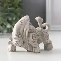 Фигура &laquo;Золотой телец&raquo;, 10&times;5&times;6,,5 см, серая