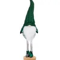 Фигура текстиль &laquo;Гном в зелёном&raquo; 54 см, 1 LED, от батареек AG13&times;3, свечение тёплое белое