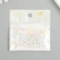 Бисер стекло 8/0 "Цветная серединка. Макарун" 10 гр