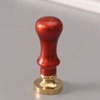 Печать для сургуча с пластиковой ручкой "Буква Z на вензеле" 2,5х2,5х6,3 см