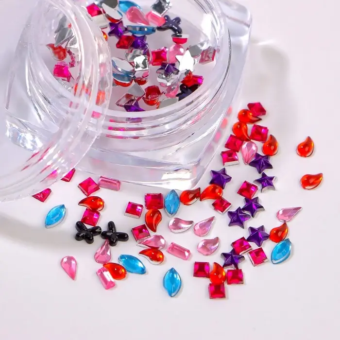 Стразы для декора &laquo;Ассорти&raquo;, разноцветные